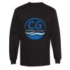 Unisex Heavyweight Cotton Long Sleeve Tee Thumbnail