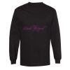 Unisex Heavyweight Cotton Long Sleeve Tee Thumbnail