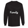 Unisex Heavyweight Cotton Long Sleeve Tee Thumbnail