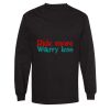 Unisex Heavyweight Cotton Long Sleeve Tee Thumbnail