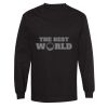 Unisex Heavyweight Cotton Long Sleeve Tee Thumbnail